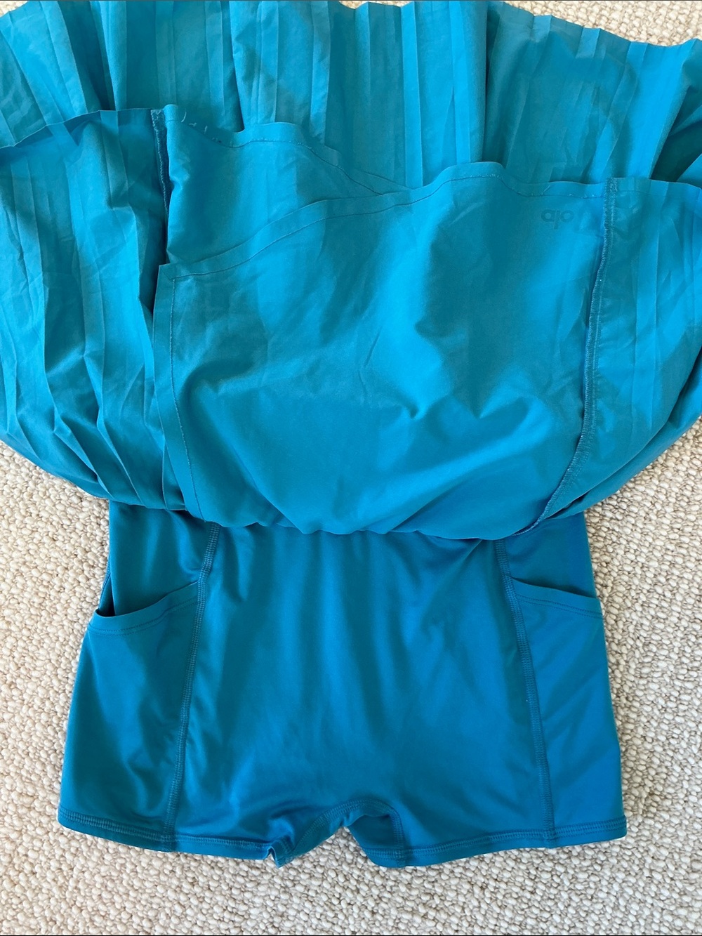 ALO Yoga Teal Pleated Skirt - Picture 8 of 8